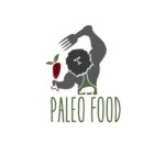 paleo food caveman vector design template